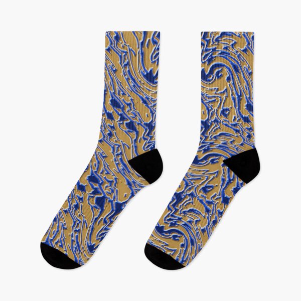 Item preview, Swirled Diagonal Brown and Blue Stripe Pattern designed and sold by TheRulerofEarth.
