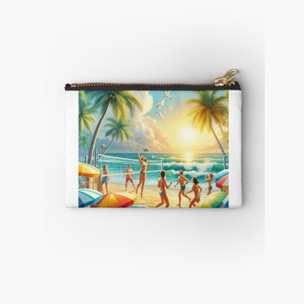Item preview, Beach Games in Summer designed and sold by AIrtisticPrints.