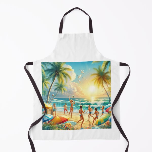 Item preview, Beach Games in Summer designed and sold by AIrtisticPrints.