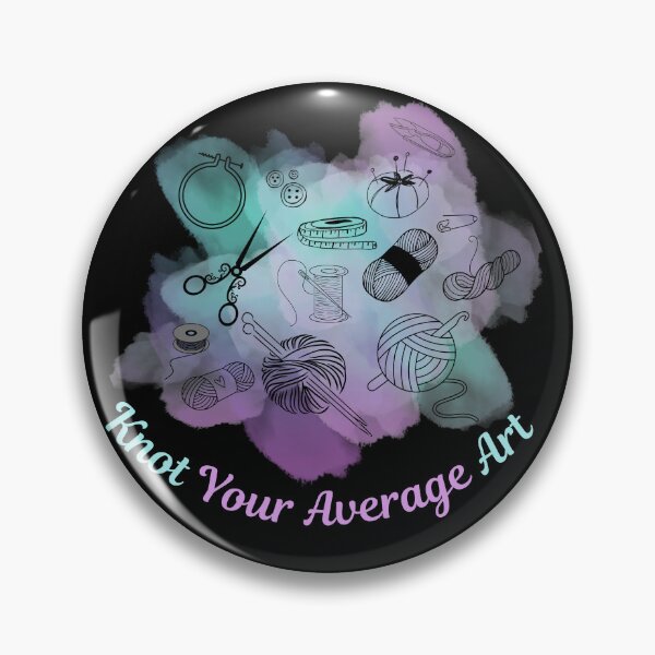 Item preview, Knot Your Average Art Yarn Pun designed and sold by DizzyTees98.