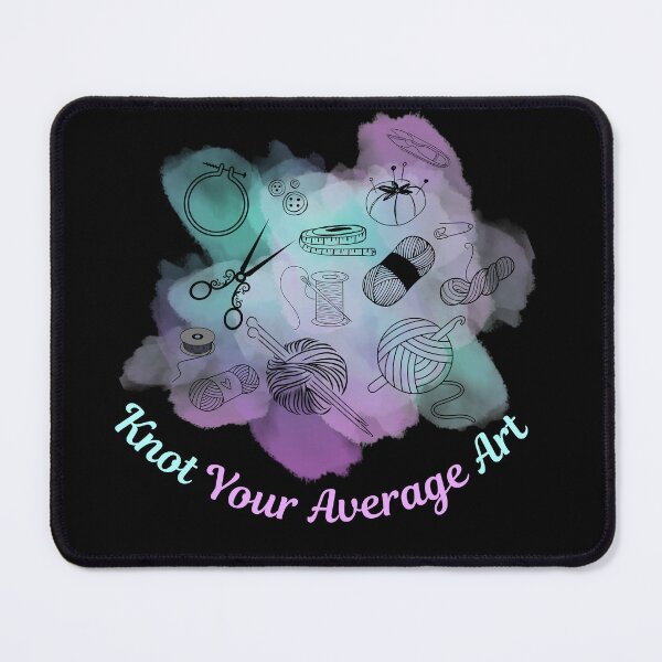 Item preview, Knot Your Average Art Yarn Pun designed and sold by DizzyTees98.