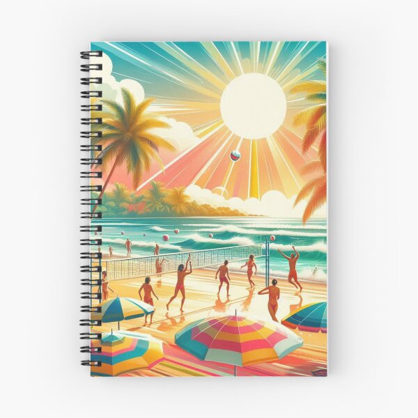 Item preview, Beach Games in Summer designed and sold by AIrtisticPrints.