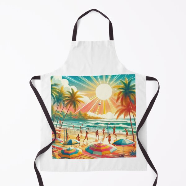 Item preview, Beach Games in Summer designed and sold by AIrtisticPrints.