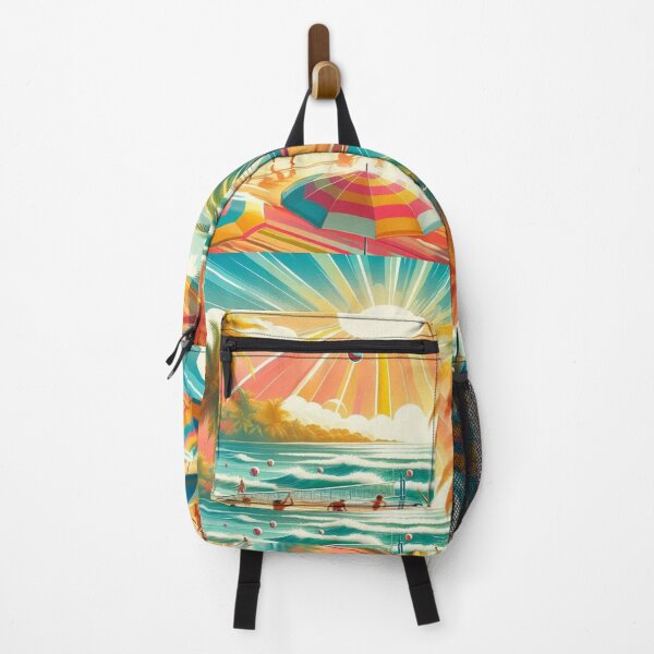 Item preview, Beach Games in Summer designed and sold by AIrtisticPrints.