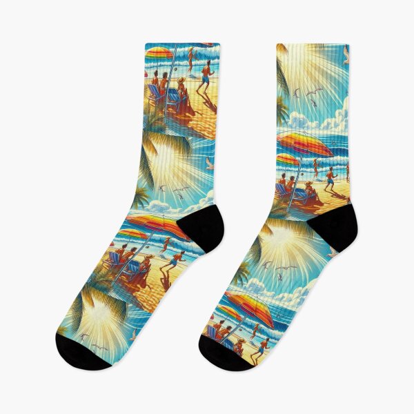 Item preview, Beach Games in Summer designed and sold by AIrtisticPrints.