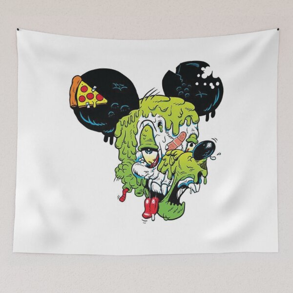 Item preview, Melted Monster Mouse Head Art designed and sold by bioraptox.