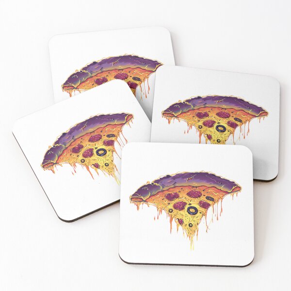Item preview, Abstract Pizza Slice with Dripping Cheese designed and sold by Maciej  Strzelczyk.
