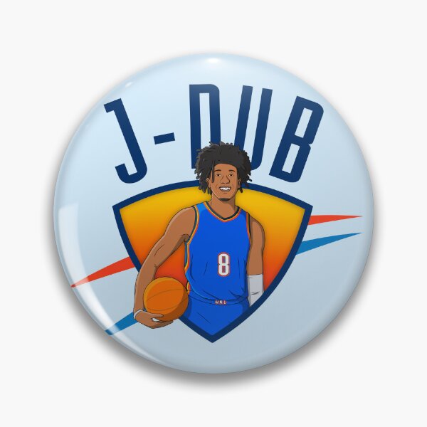 Item preview, J Dub - Jalen Williams - Oklahoma City Basketball designed and sold by sportsign.