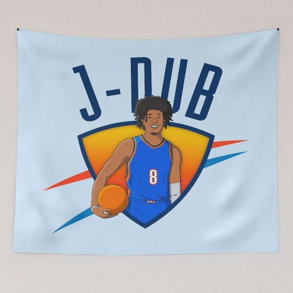 Item preview, J Dub - Jalen Williams - Oklahoma City Basketball designed and sold by sportsign.