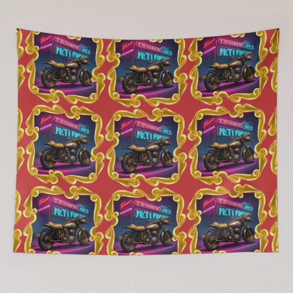 Item preview, Surreal color motorcycle Good vibes only designed and sold by luiddesigns.