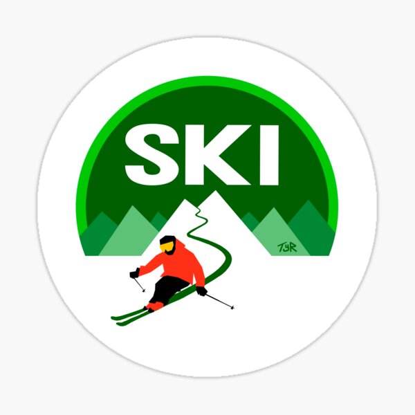 zenski - wintergreen Sticker