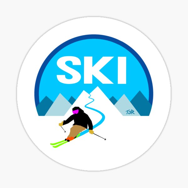 zenski - cool mint Sticker