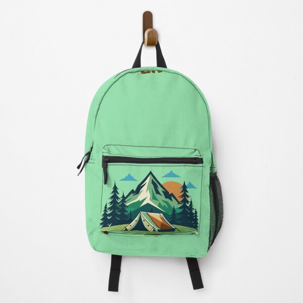 Item preview, Nature Adventure Vector Sticker designed and sold by niteshRart.