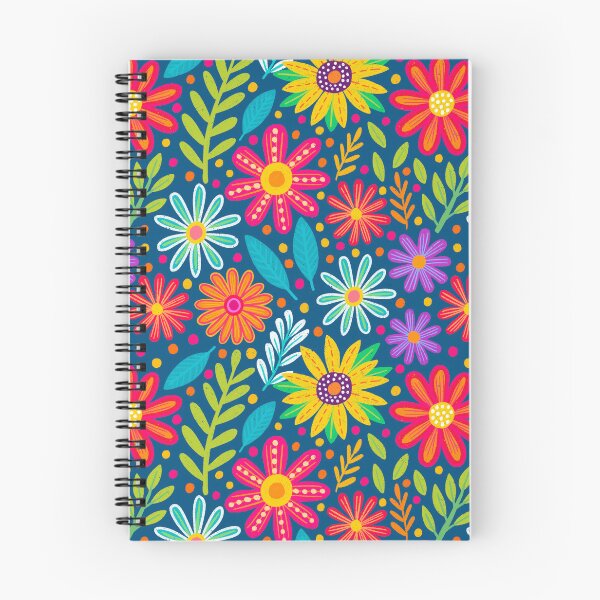 Item preview, Bright Colorful Flower Pattern designed and sold by AlwaysBeColoring.