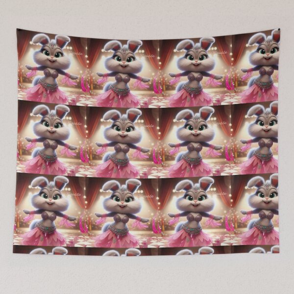 Item preview, Belly Dancer Bunny designed and sold by Sujitmone.