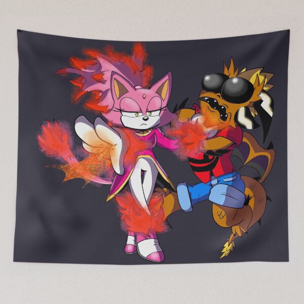 Item preview, Burning Blaze the Cat designed and sold by T-Draguuno.