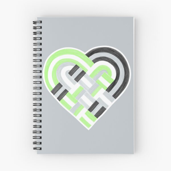 Item preview, Woven Heart Agender Pride Flag Green Gray Black designed and sold by JoyfulJen.