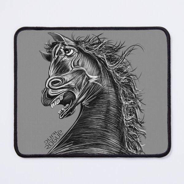 Artikelvorschau, Pferd Mustang Hengst Kunst entworfen und verkauft von oz10.