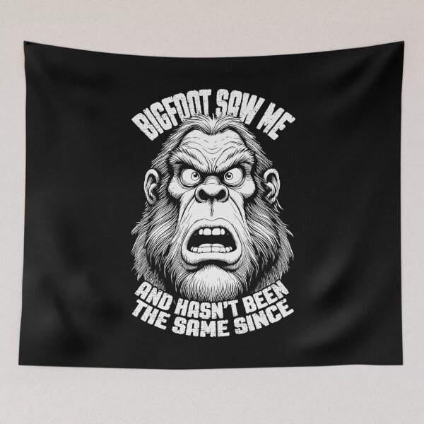 Item preview, Bigfoot Saw Me Funny Sarcastic Shocked Sasquatch designed and sold by GrandeDuc.