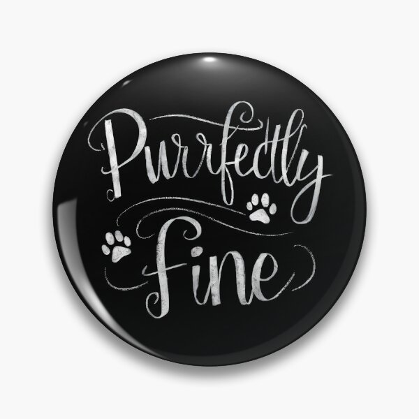 Item preview, Purrfectly Fine designed and sold by decorwonders.