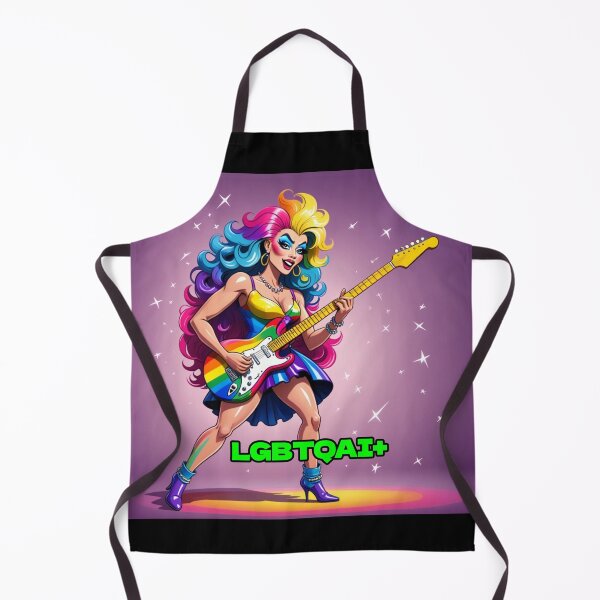 Item preview, Trans gay pride guitarist designed and sold by Artbellachi.