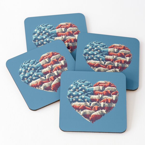 Item preview, buffalo HEART designed and sold by Cabrasco.