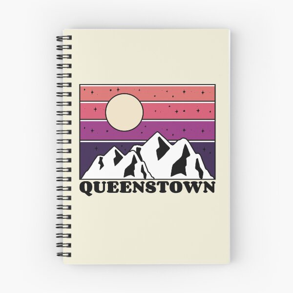 Item preview, Queenstown - New Zealand  designed and sold by Paperfly Doodles.