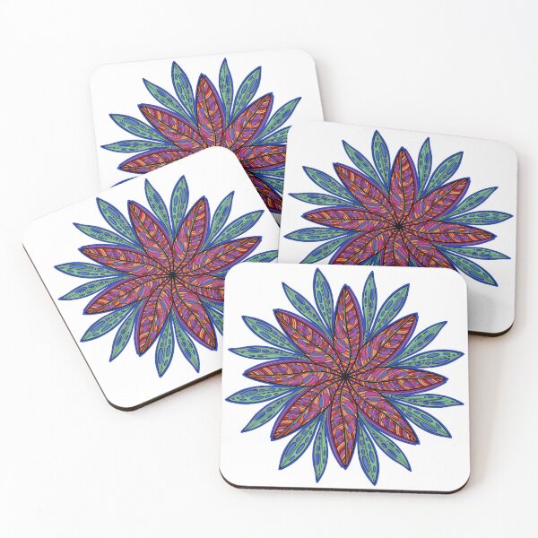 Item preview, Abstract Flower with raindrops designed and sold by DaveDanchuk.