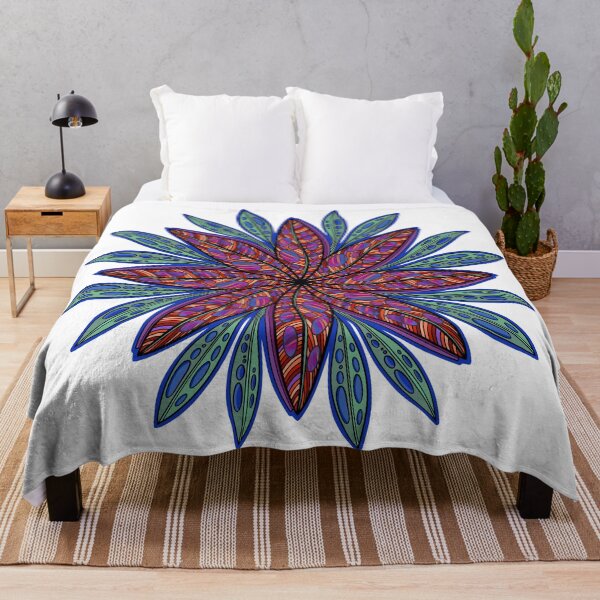 Item preview, Abstract Flower with raindrops designed and sold by DaveDanchuk.