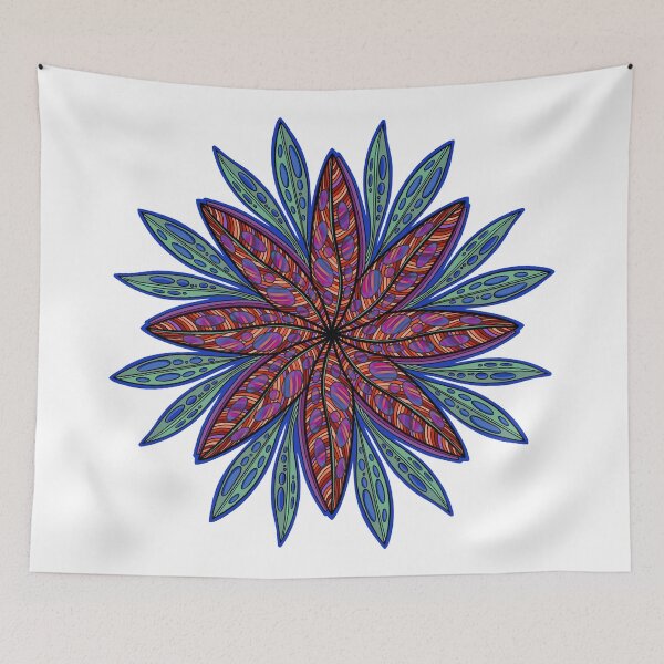 Item preview, Abstract Flower with raindrops designed and sold by DaveDanchuk.