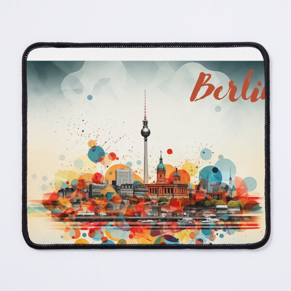 Item preview, Berlin Digital Art and Map designed and sold by StefNomadLife.