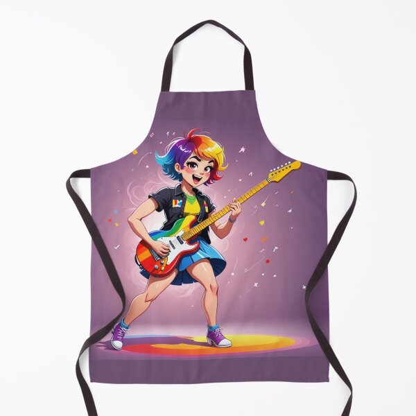 Item preview, Gay pride guitarist designed and sold by Artbellachi.
