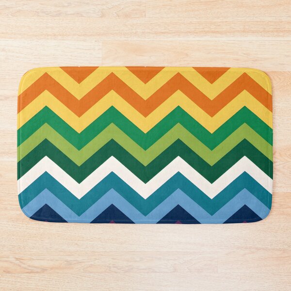 Item preview, Zigzag lines with LGBTQ+ flag colors designed and sold by BlackCatspet1.