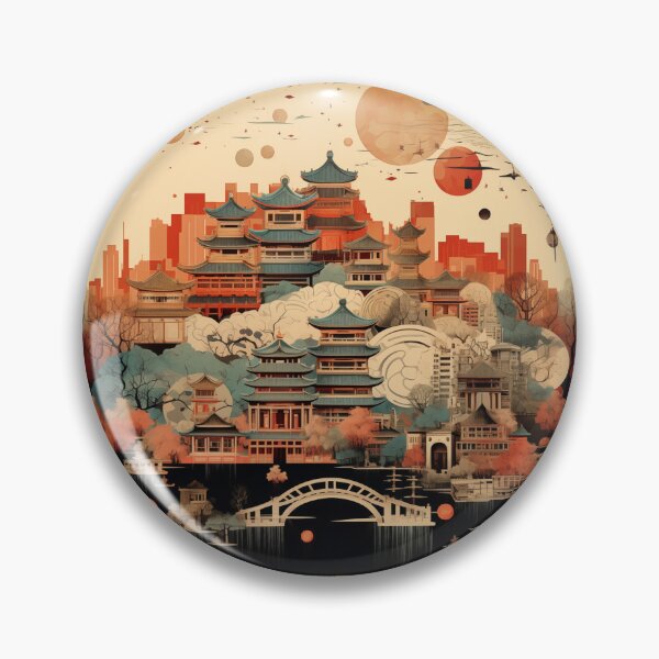 Item preview, Beijing Digital Art and Map designed and sold by StefNomadLife.