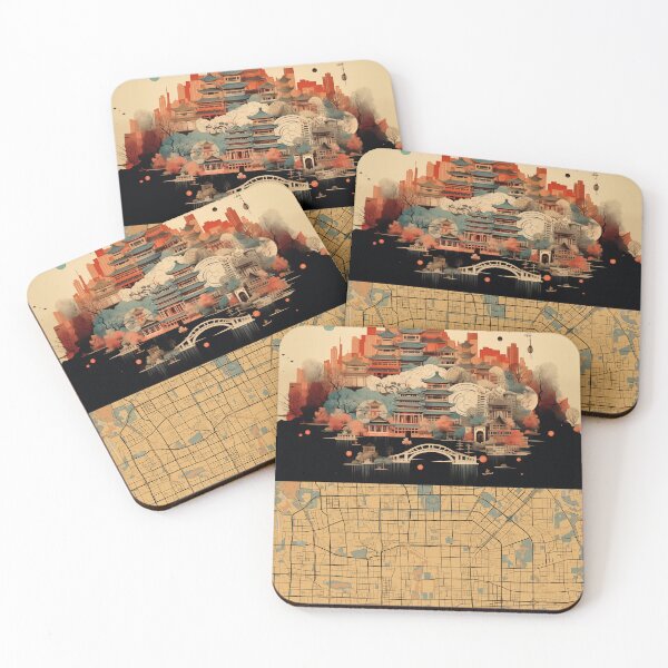 Item preview, Beijing Digital Art and Map designed and sold by StefNomadLife.