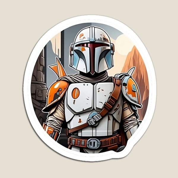 Item preview, Mandalorian designed and sold by StickersNPeels.