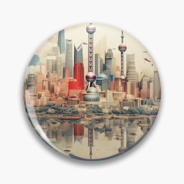 Item preview, Beijing Digital Art and Map designed and sold by StefNomadLife.