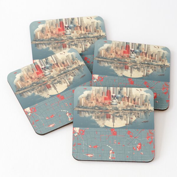Item preview, Beijing Digital Art and Map designed and sold by StefNomadLife.