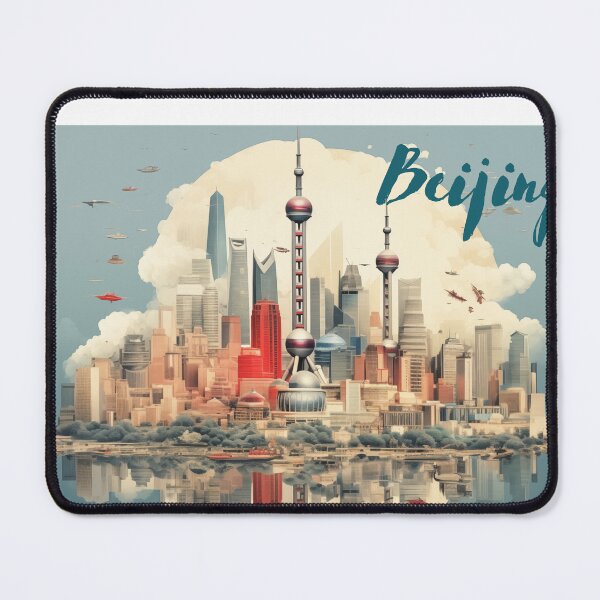 Item preview, Beijing Digital Art and Map designed and sold by StefNomadLife.