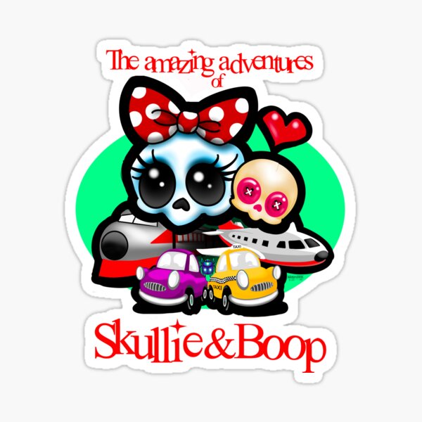 Item preview, The amazing adventures of Skullie and Boop designed and sold by MetroInk.