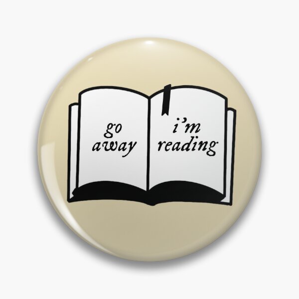 Item preview, go away i’m reading book designed and sold by aestheticqueen.