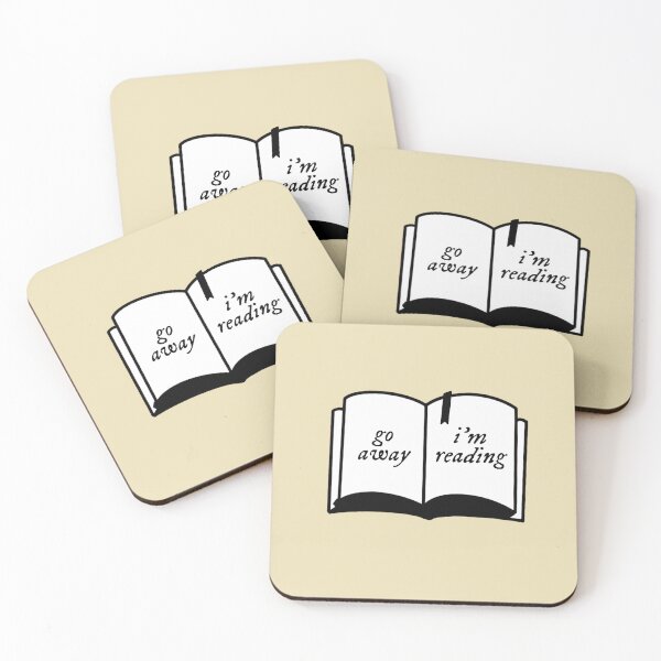 Item preview, go away i’m reading book designed and sold by aestheticqueen.