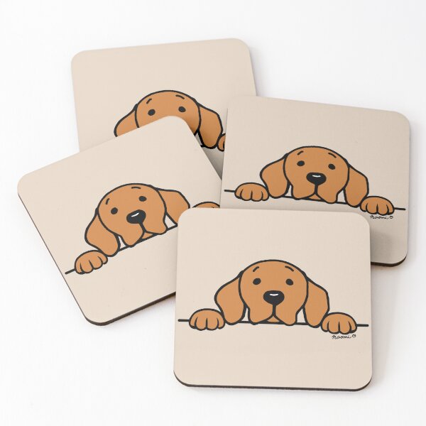 Item preview, Fox Red Labrador Watching You designed and sold by HappyLabradors.