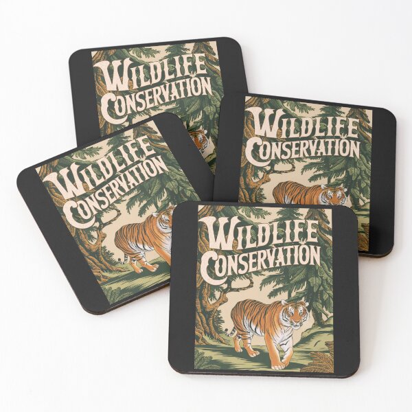 Item preview, Wildlife Conservation Vintage Tiger Forest designed and sold by Alex Songs.