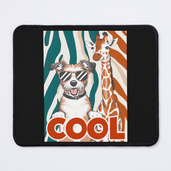 Item preview, Vintage Dog Giraffe Cool Friends designed and sold by Alex Songs.