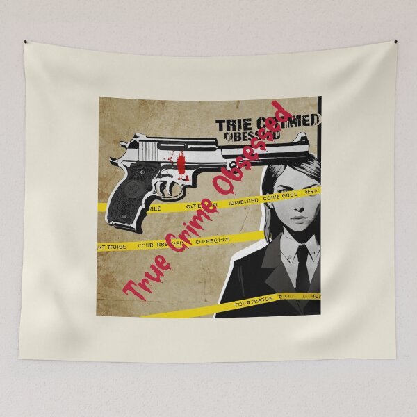Item preview, TCO dark - True crime obsessed designed and sold by AldeaPod.