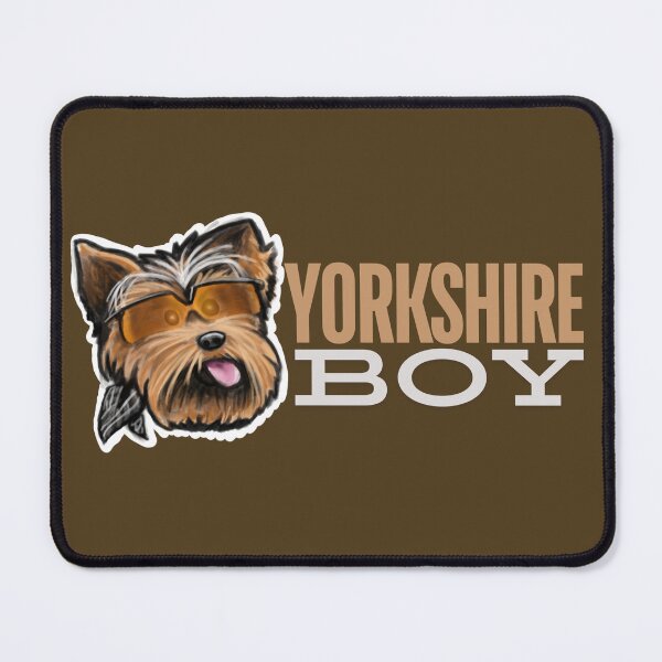Item preview, Yorkshire Boy Sticker designed and sold by CreateForDogs.