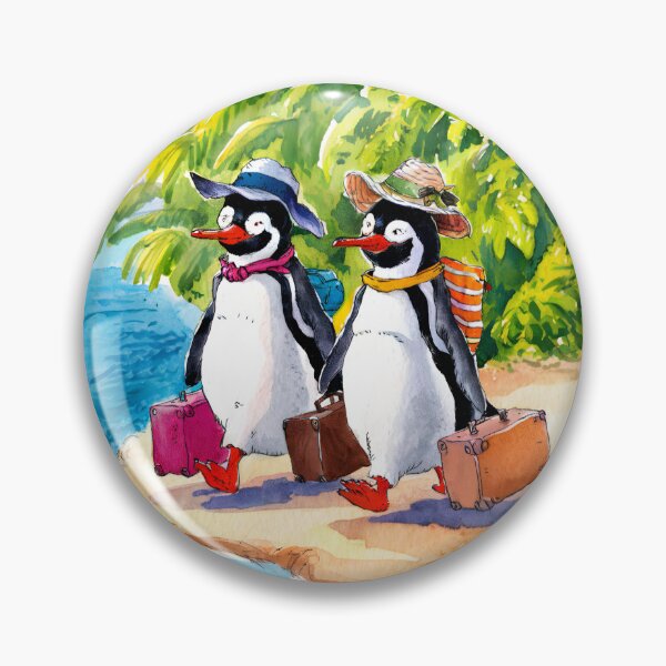 Item preview, Cool Penguin Couple Holiday designed and sold by Alex Songs.