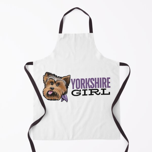 Item preview, Yorkshire Girl Sticker designed and sold by CreateForDogs.