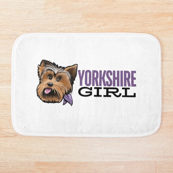 Item preview, Yorkshire Girl Sticker designed and sold by CreateForDogs.